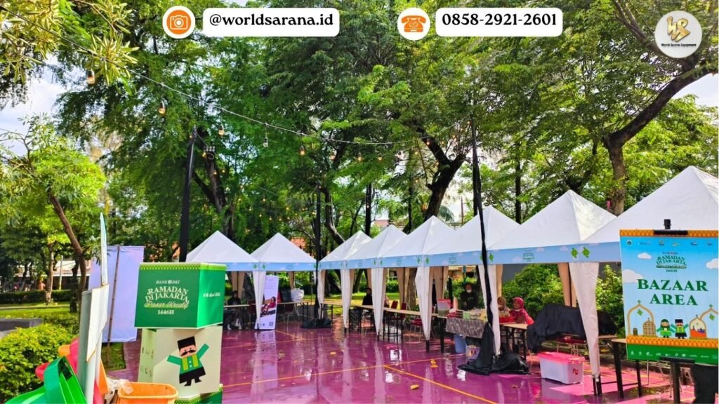 SEWA TENDA BAZAR AREA JAKARTA SIAP KIRIM SKALA BESAR
