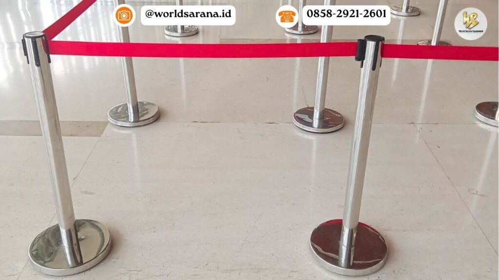 SEWA TIANG ANTRIAN JAKARTA PUSAT PROMO FREE ONGKIR