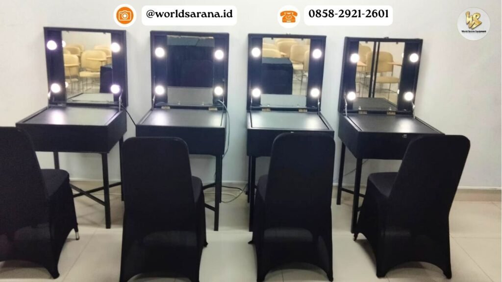 SEWA MEJA KACA RIAS WILAYAH JAKARTA SIAP PAKAI