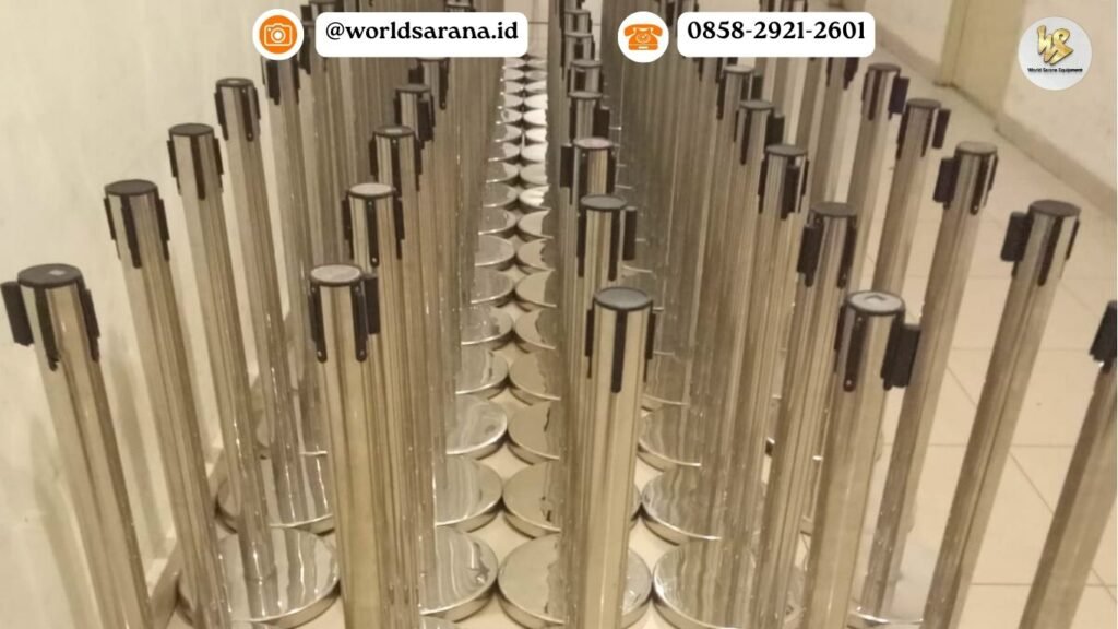 SEWA TIANG ANTRIAN JAKARTA PUSAT PROMO FREE ONGKIR