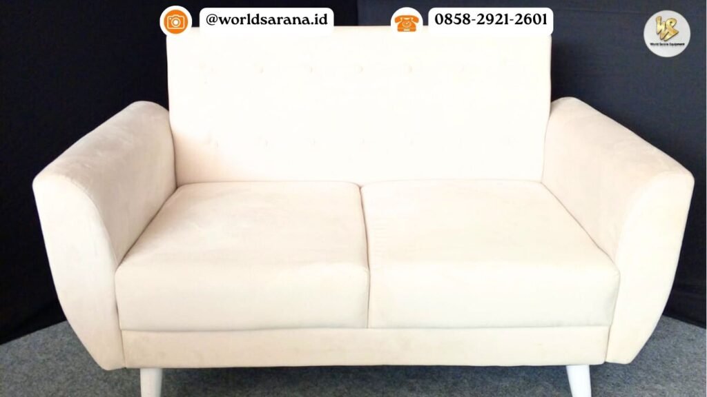 SEWA SOFA MINIMALIS BLUDRU DEPOK ELEGAN COCOK UNTUK SEGALA EVENT