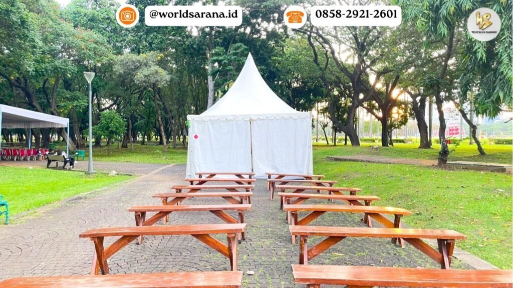 sewa kursi taman 120 cm jakarta selatan harga terjangkau kualitas premium