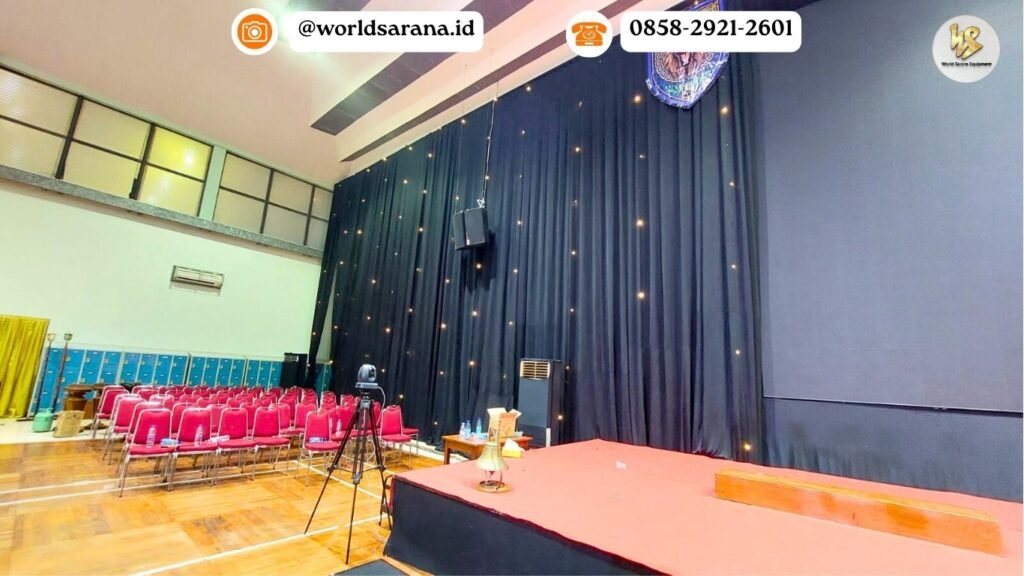 SEWA BLACK CURTAIN STARLIGHT JAKARTA