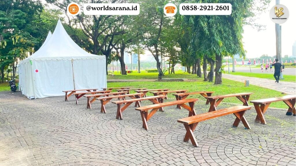sewa kursi taman 120 cm jakarta selatan harga terjangkau kualitas premium