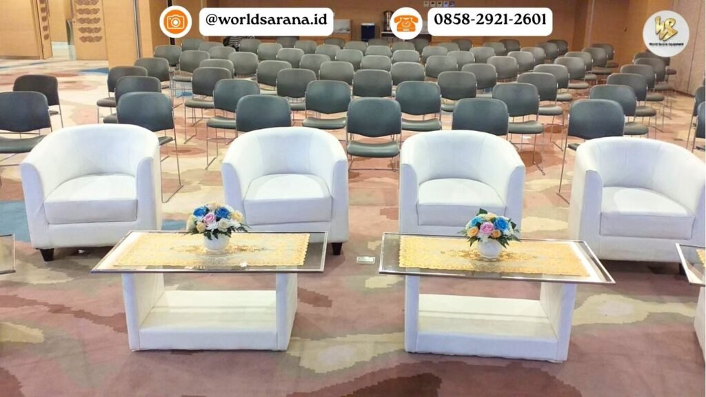 SEWA SOFA OVAL DI JAKARTA