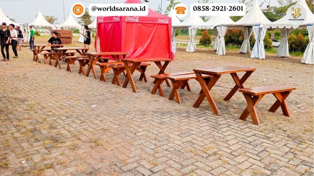 SEWA MEJA KURSI TAMAN JAKARTA HARGA TERJANGKAU TAMPIL MEWAH