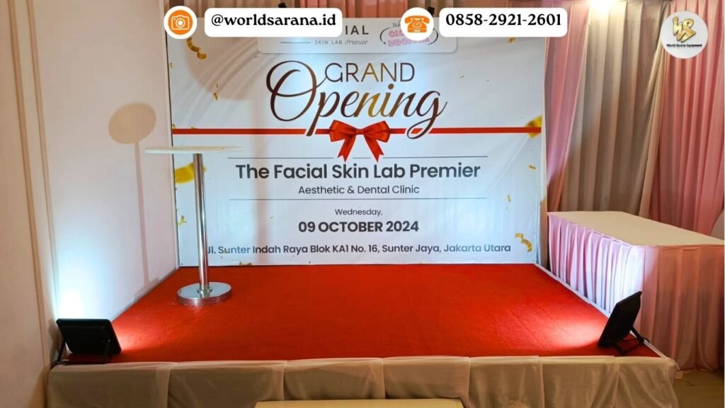 Sewa Backdrop di Bekasi Model Kekinian dan Siap Pasang
