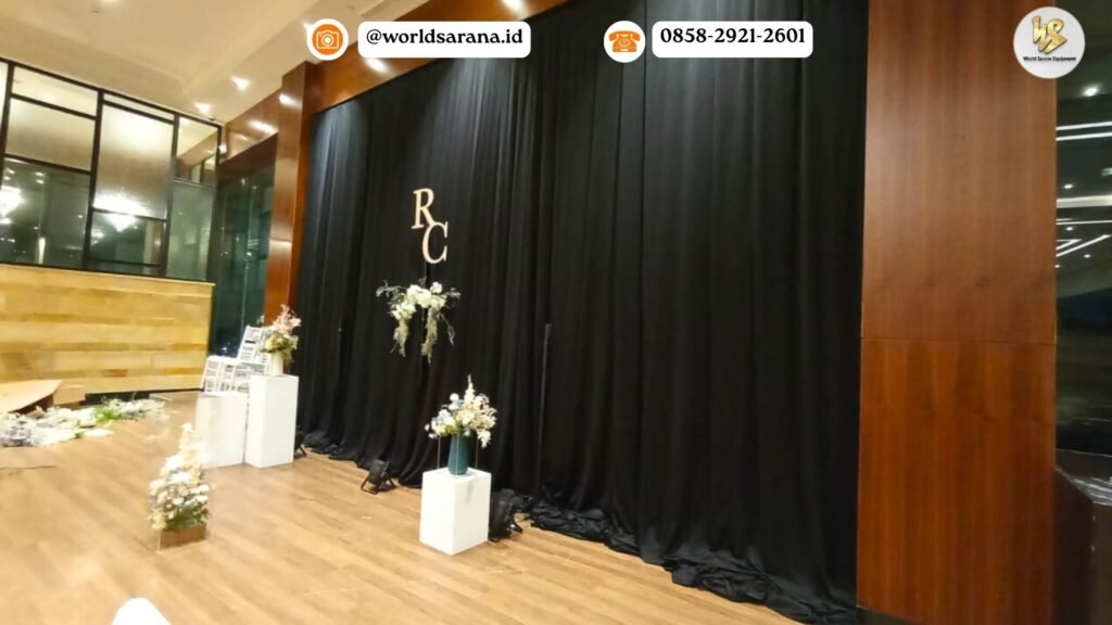 SEWA BLACK CURTAIN JAKARTA