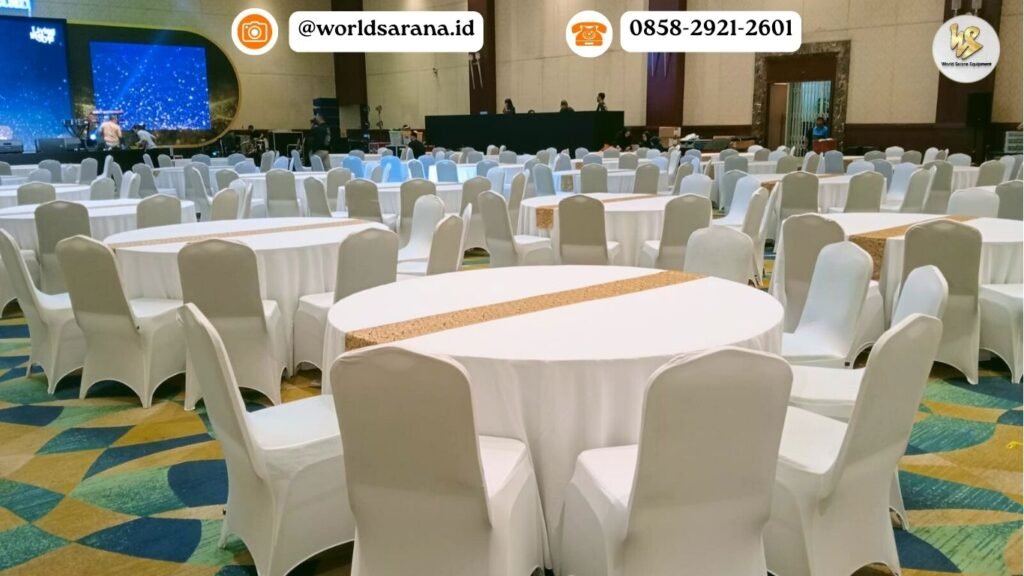 3 JASA SEWA ROUND TABLE DI BEKASI COCOK UNTUK ACARA KANTOR