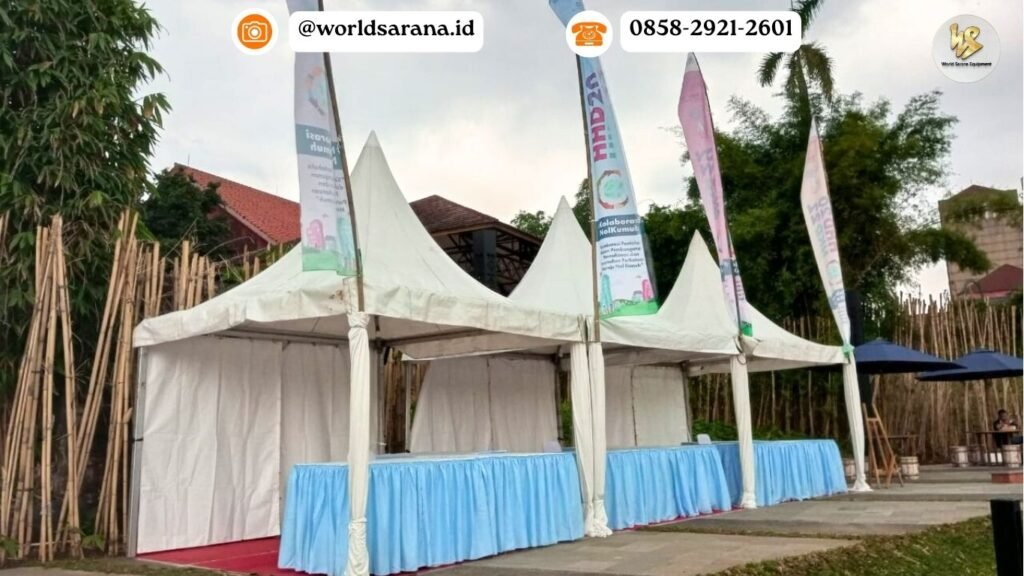 SEWA TENDA KERUCUT 17 AGUSTUS JAKARTA