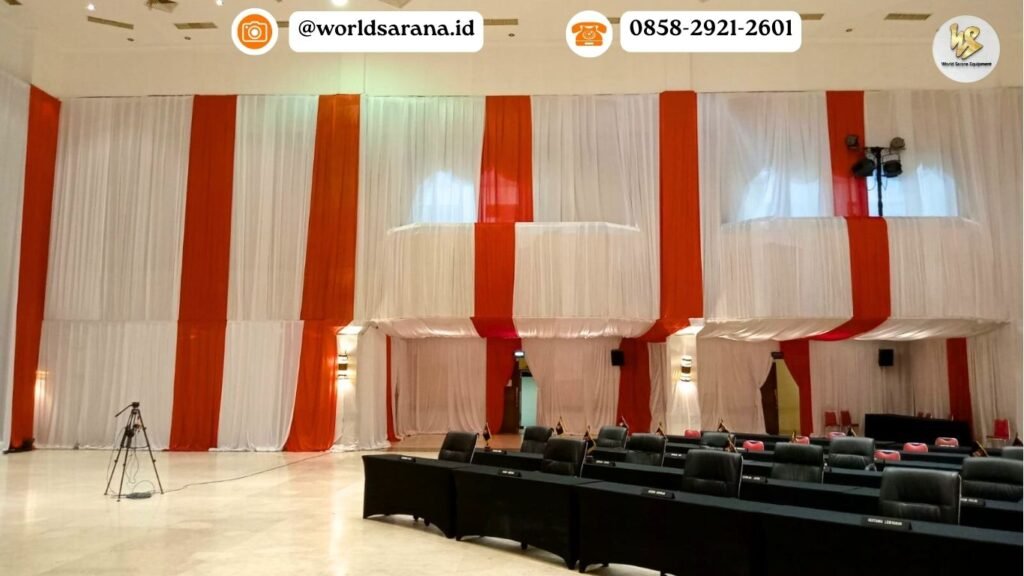 SEWA TIRAI MERAH PUTIH UNTUK DEKORASI HUT RI 2025