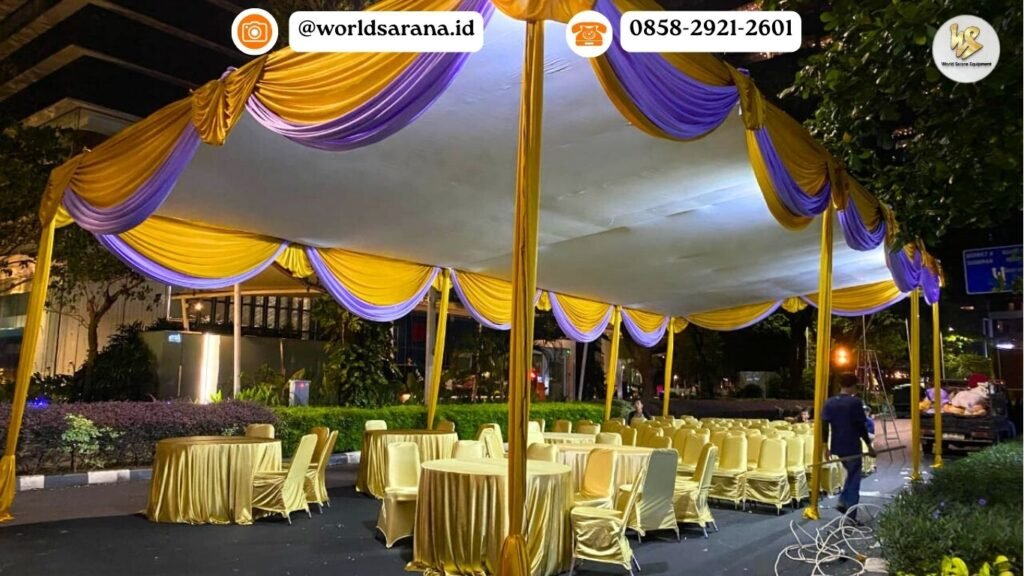SEWA TENDA BEKASI DEKOR PLAFON HARGA TERBAIK 2025