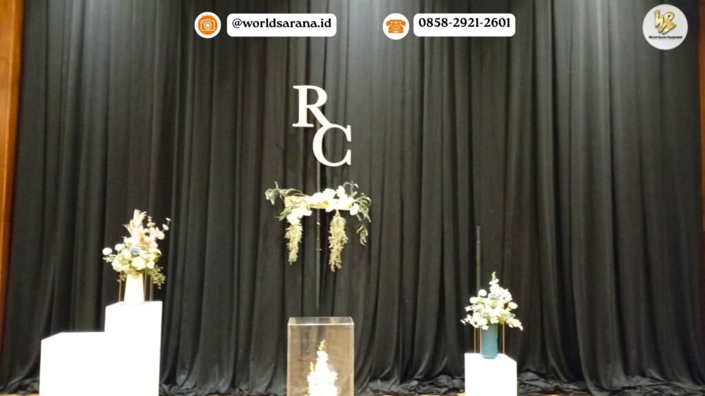 SEWA BLACK CURTAIN JAKARTA