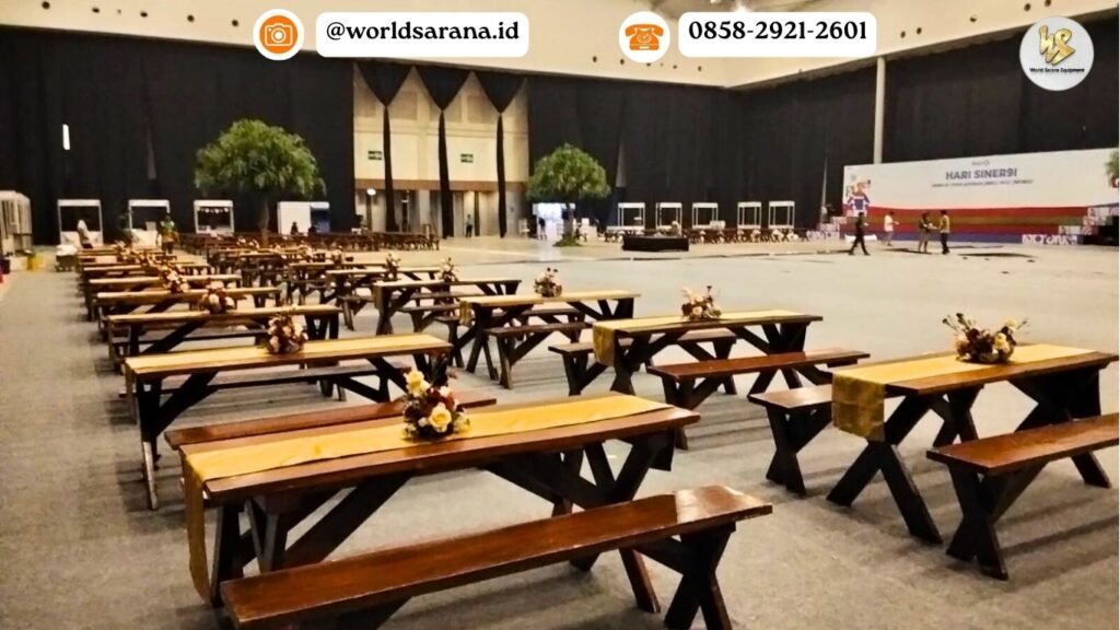 SEWA MEJA KURSI TAMAN JAKARTA HARGA TERJANGKAU TAMPIL MEWAH
