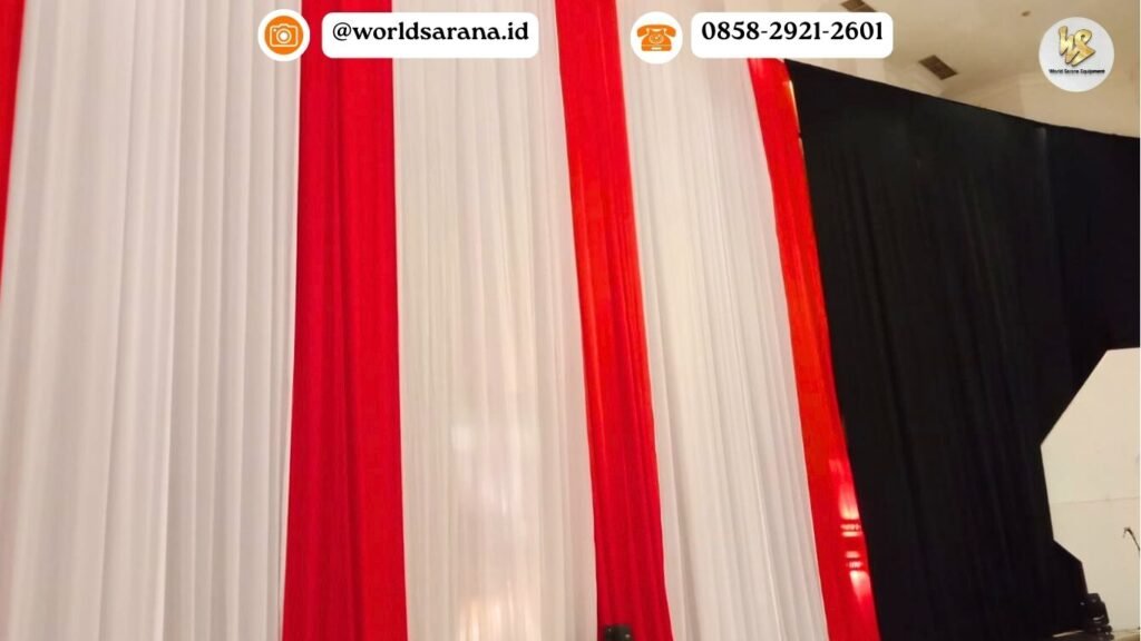 SEWA TIRAI MERAH PUTIH UNTUK DEKORASI HUT RI 2025