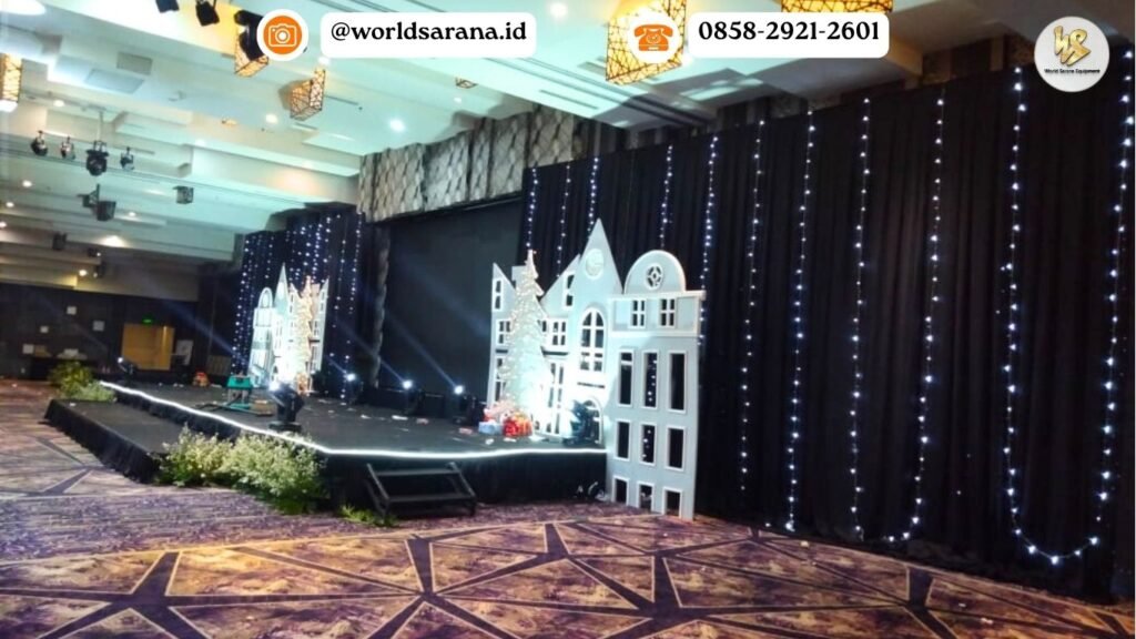 SEWA BLACK CURTAIN STARLIGHT JAKARTA