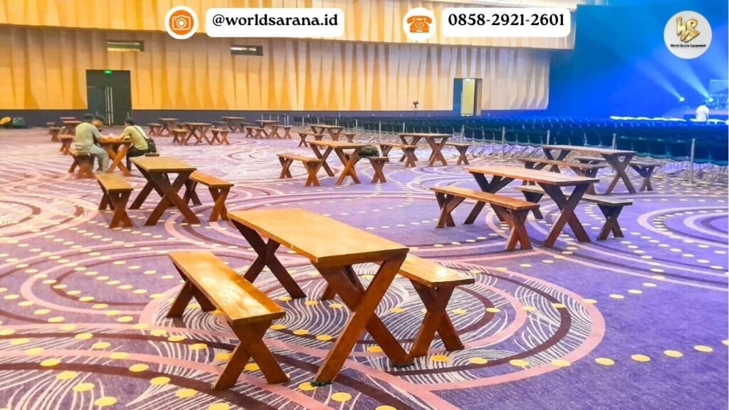 sewa kursi taman 120 cm jakarta selatan harga terjangkau kualitas premium