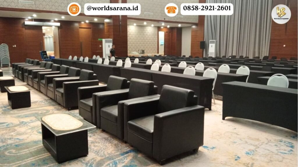 SEWA SOFA EVENT HUT RI JAKARTA