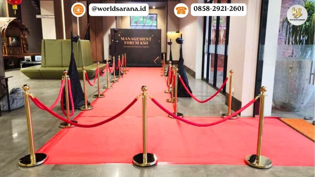 SEWA TIANG ANTRIAN 17 AGUSTUS JAKARTA