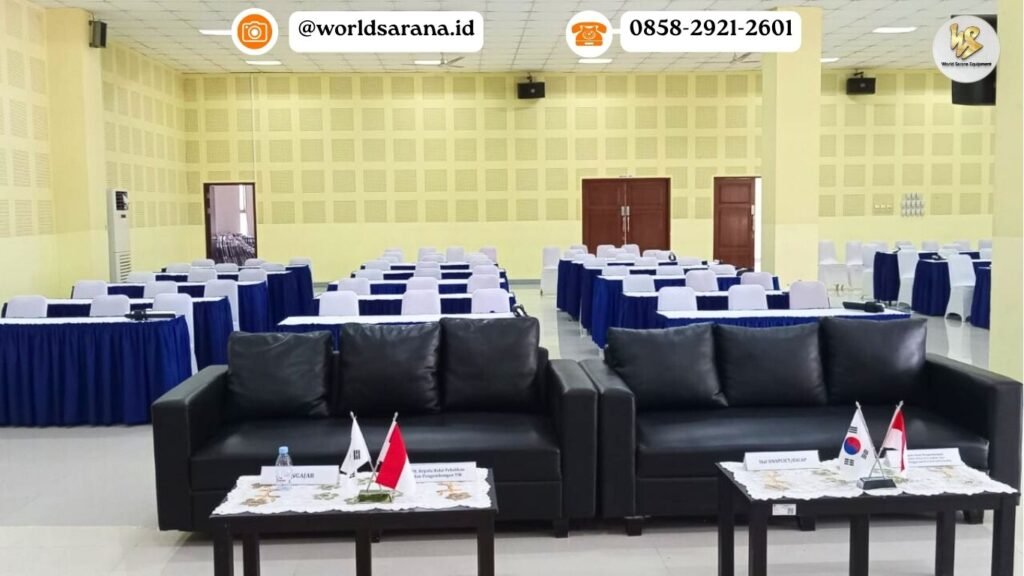 SEWA SOFA EVENT HUT RI JAKARTA
