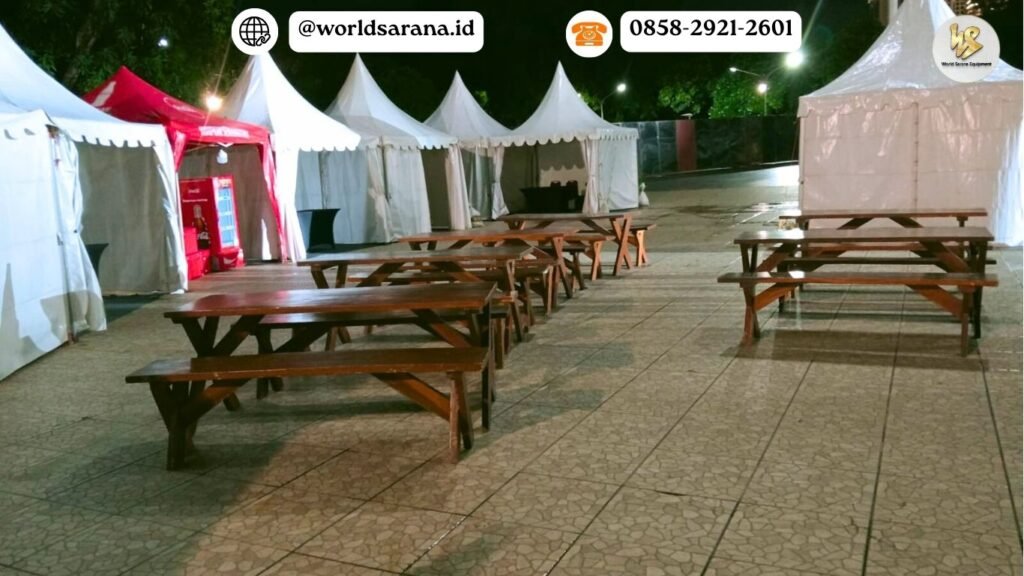 SEWA TENDA SARNAFIL & MEJA TAMAN SENAYAN JAKARTA