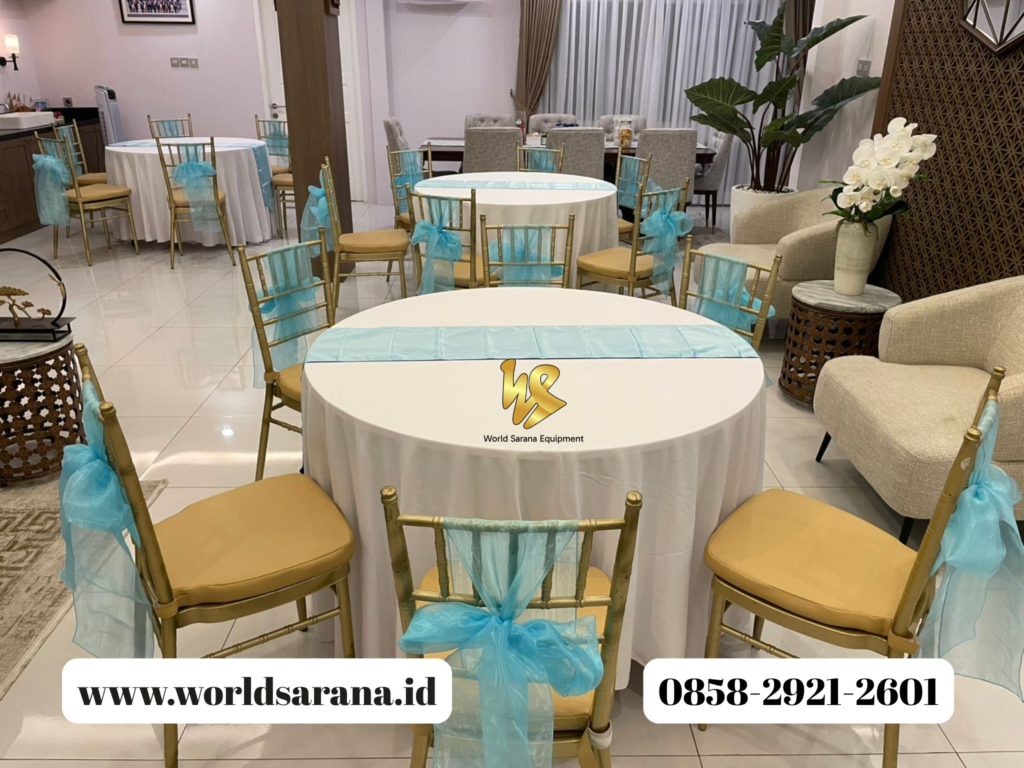 Sewa kursi tiffany di Tambora Jakarta Barat.