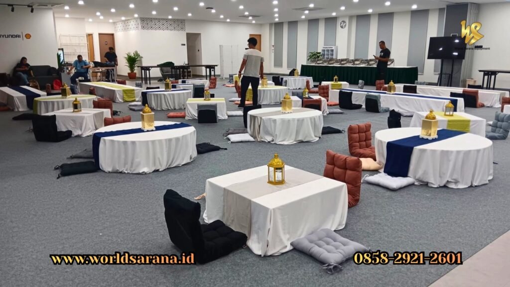 Sewa meja lesehan terbaru 2026