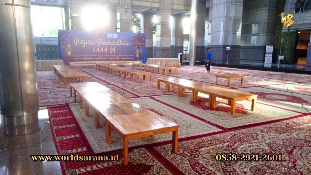 Sewa meja lesehan terbaru 2026