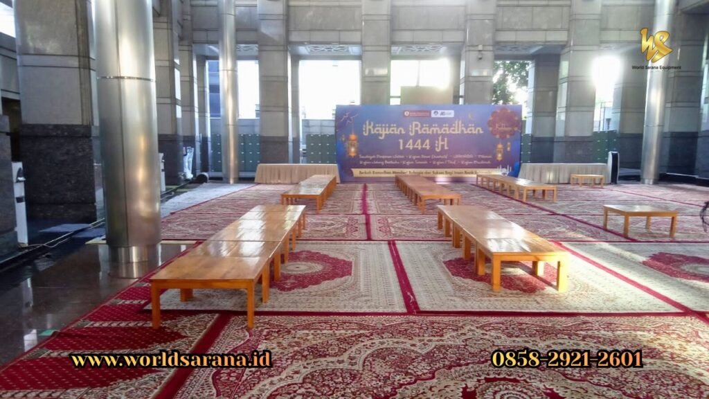 Sewa meja lesehan terbaru 2026