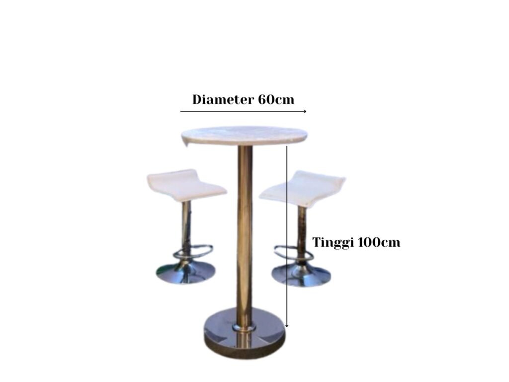 Sewa meja barstool event di jakarta